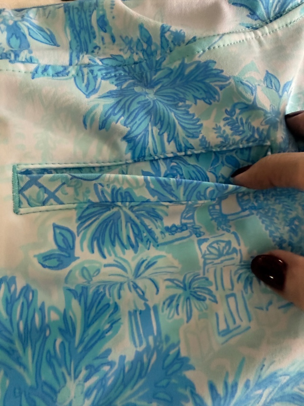 Lily Pulitzer Daphne Atheletic Skorty Size 8 - Picture 8 of 10